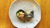 67. Beef Tataki Rispapir (8 stk.)
